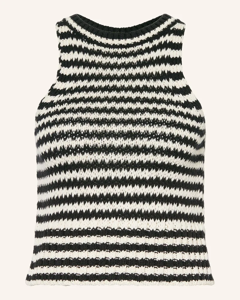 Closed Stricktop Schwarz