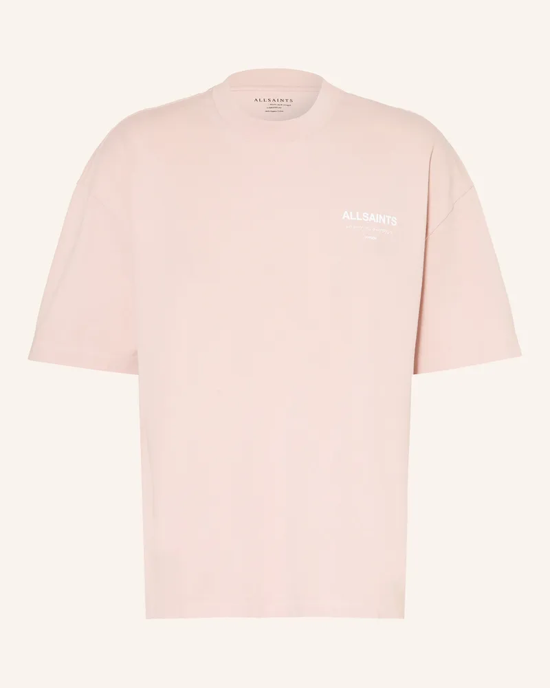 AllSaints T-Shirt Underground pink Altrosa