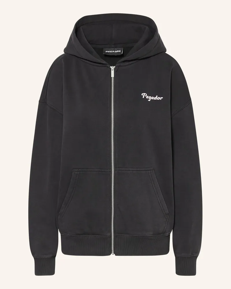 PEGADOR Sweatjacke BRIELLE Schwarz