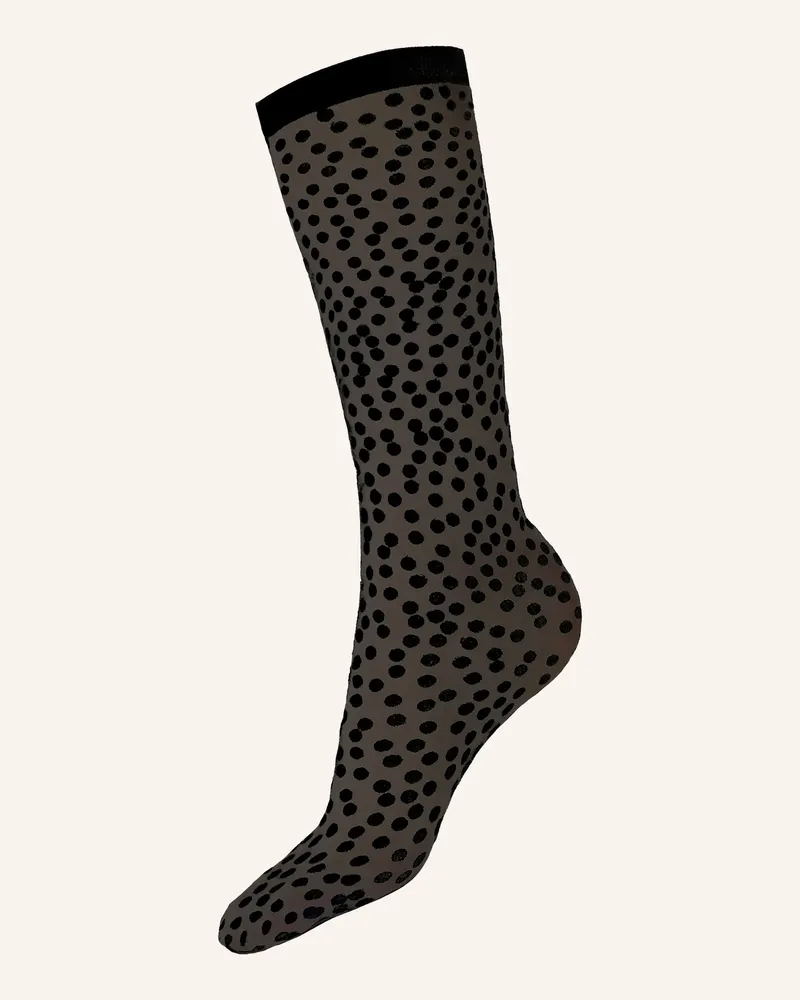 Wolford Feinstrumpf-Söckchen Sweet Dots Socks schwarz 7005