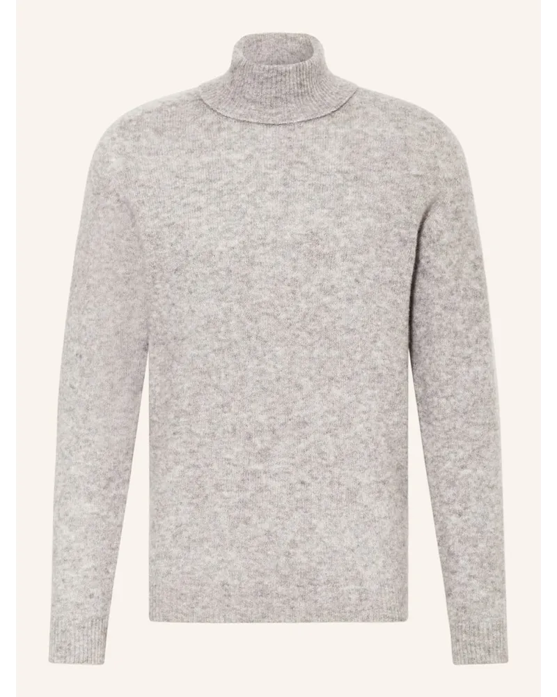 Roberto Collina Rollkragenpullover DOLCEVITA aus Cashmere Grau