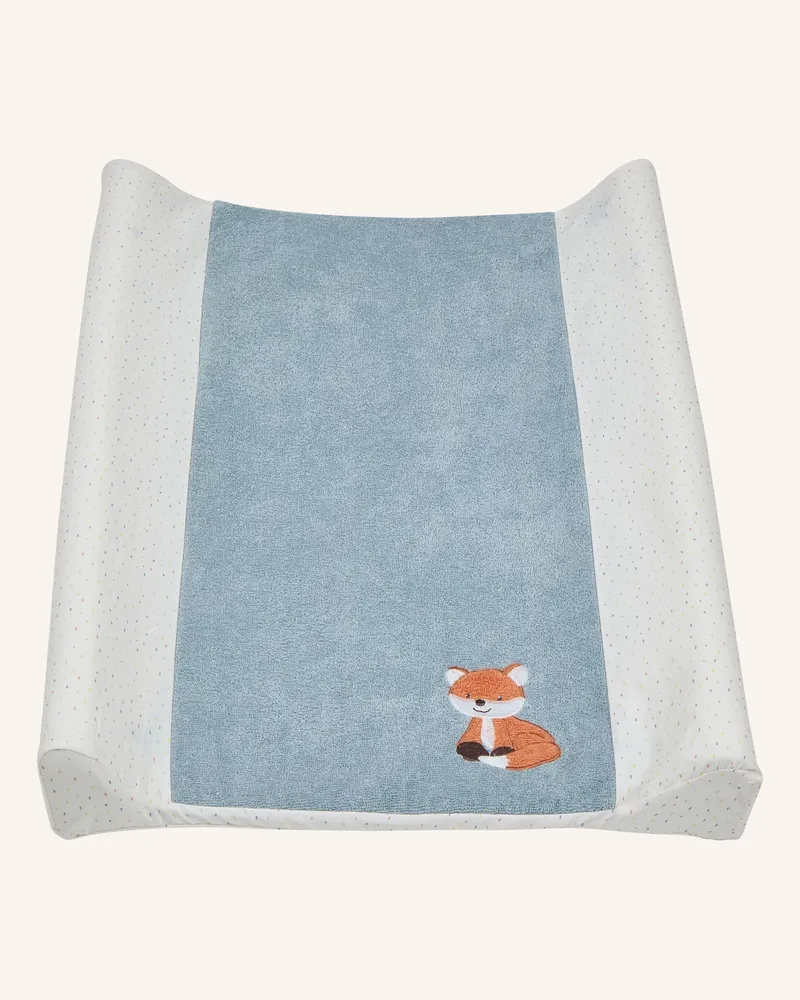 Sterntaler Wickelauflagenbezug Schmal Filou blau Hellblau