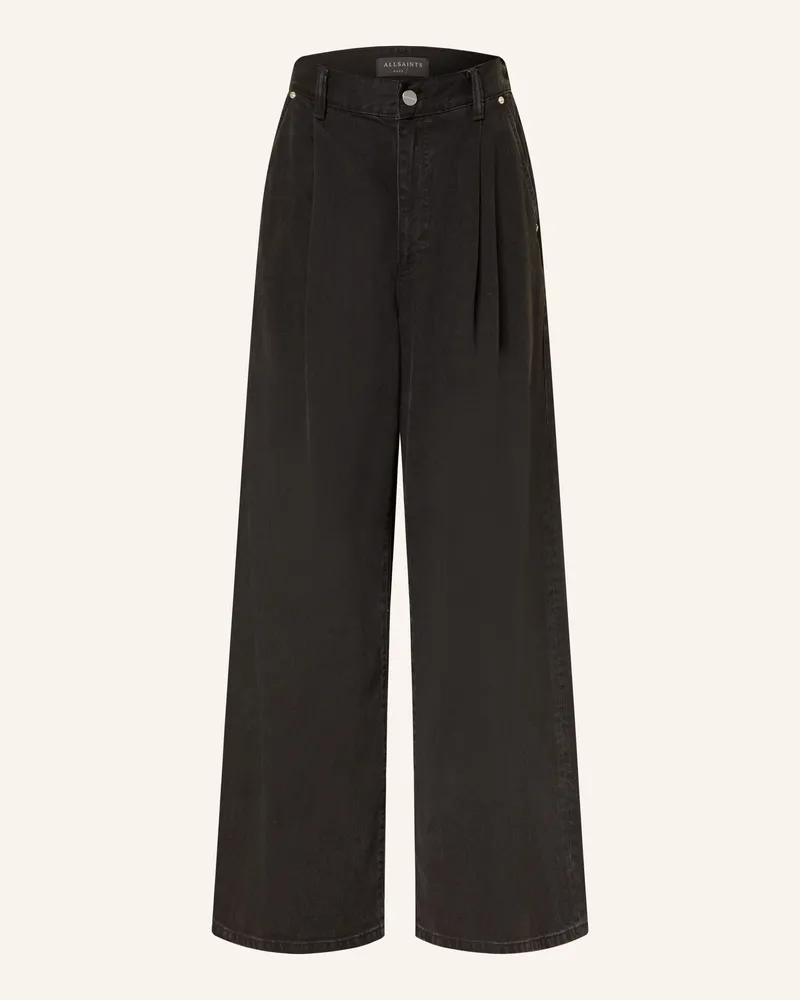 AllSaints Wide Leg Jeans Haze schwarz 162