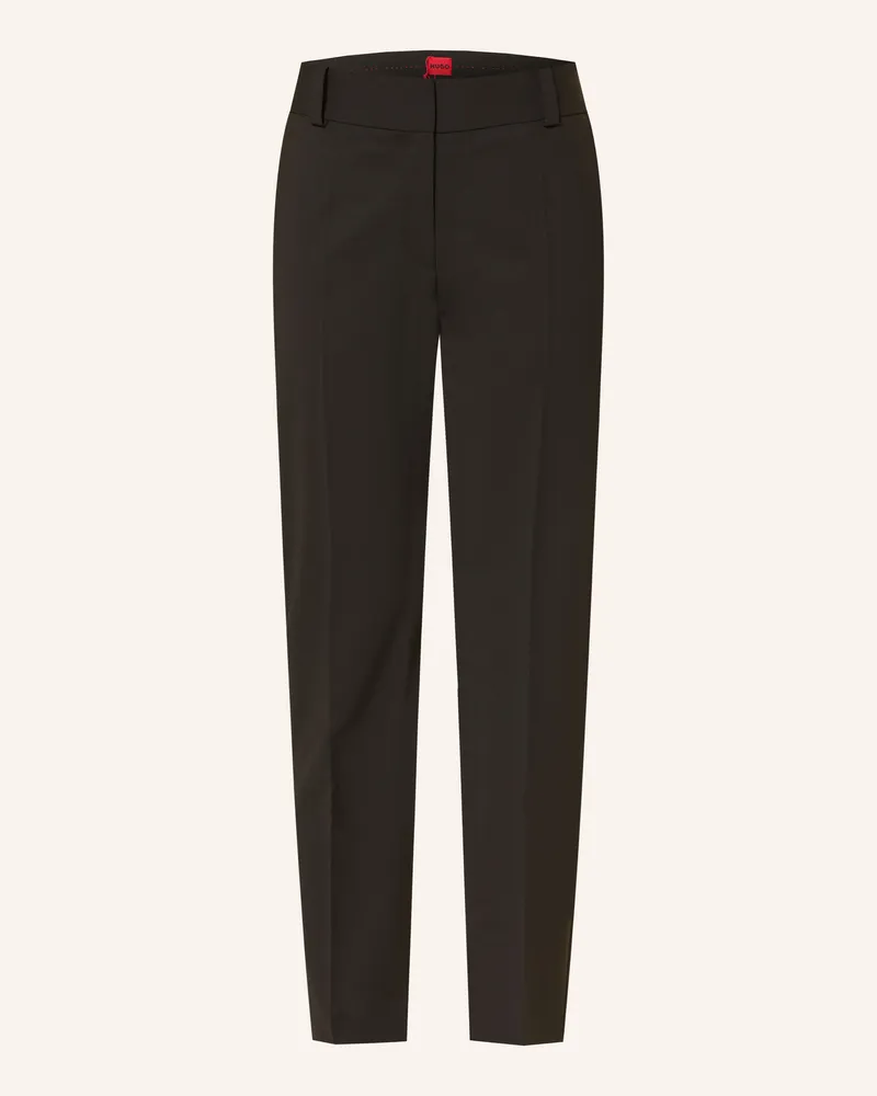 HUGO BOSS Hose Hetana schwarz Schwarz