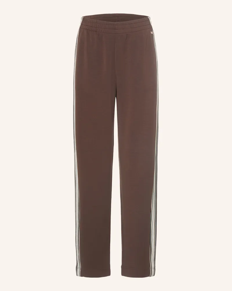 Mos Mosh Sweatpants Mmardie Mit Galonstreifen braun Dunkelbraun