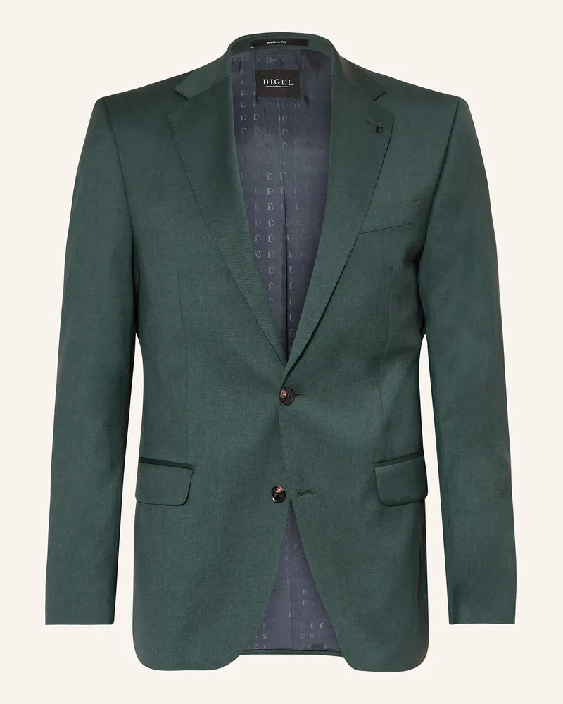 Digel Anzugsakko Duncan Modern Fit gruen 50