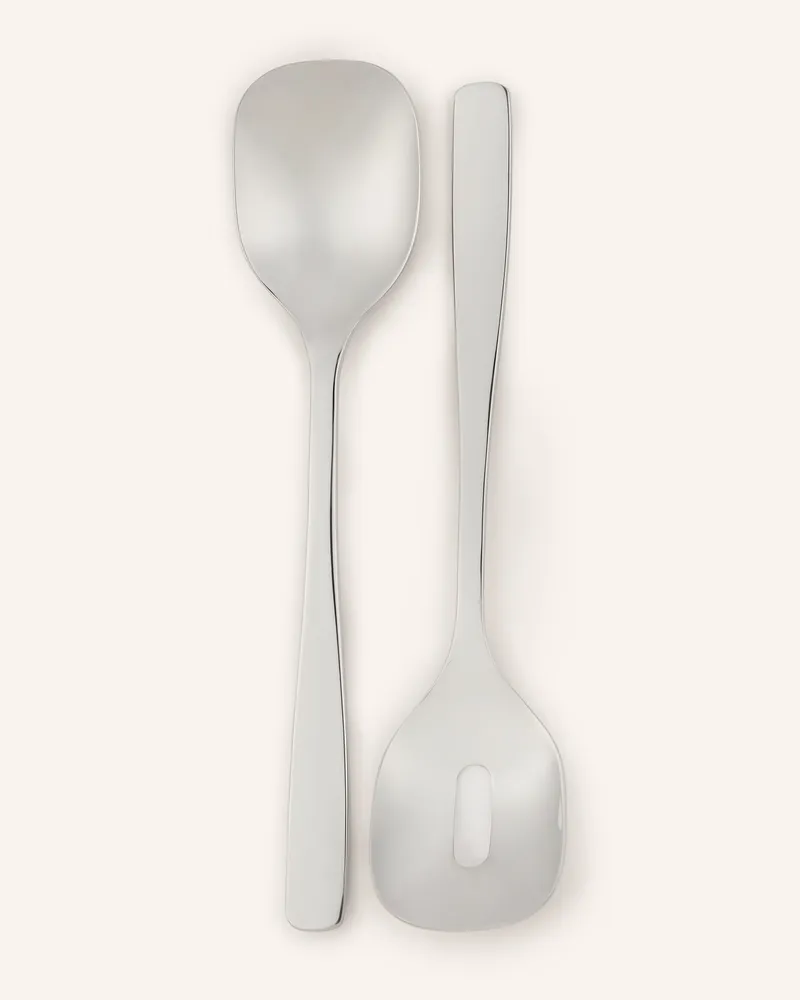 Alessi Salatbesteck Knifeforkspoon silber Silber