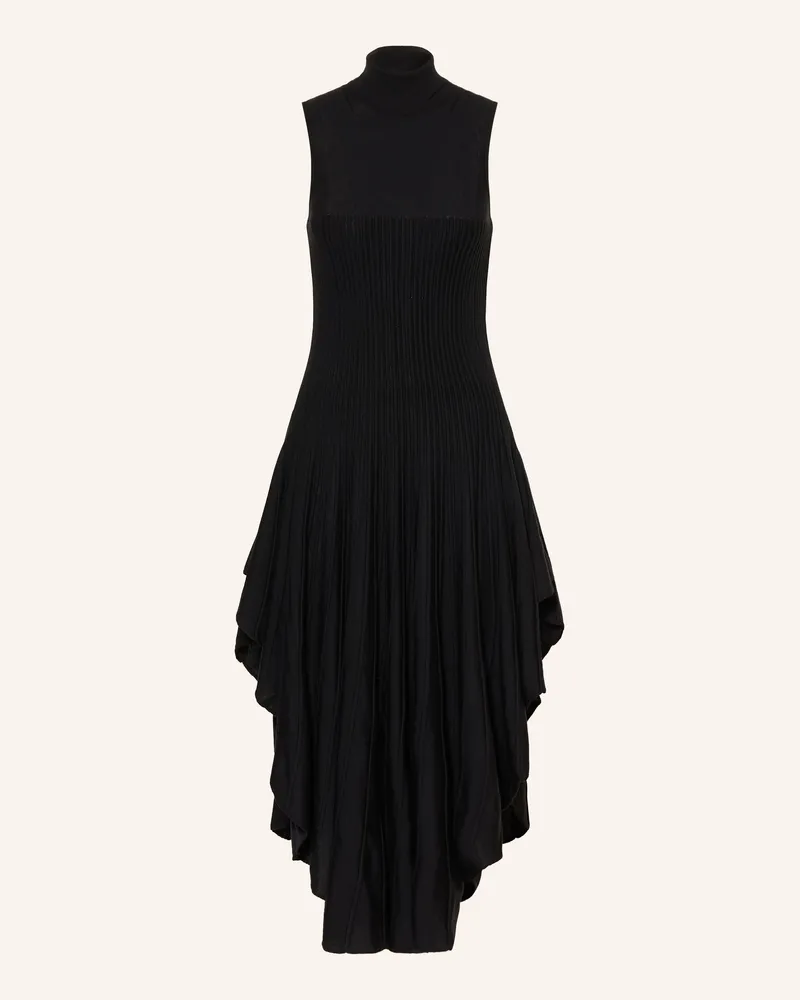 Alaïa Strickkleid schwarz Schwarz
