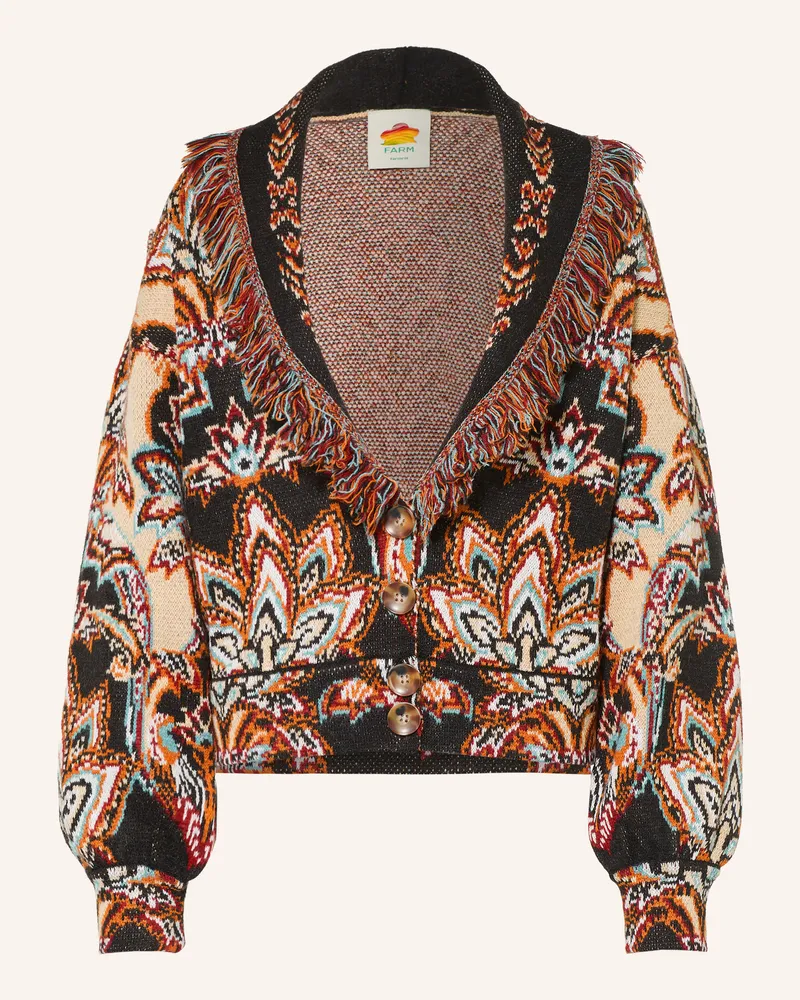 FARM Rio Strickjacke braun Dunkelbraun