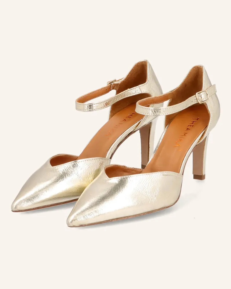 Thea Mika Pumps Gold