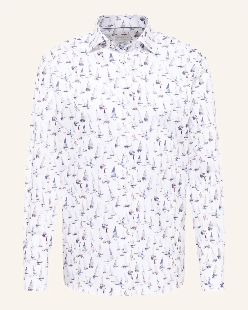 Eterna Hemd Slim Fit Blau