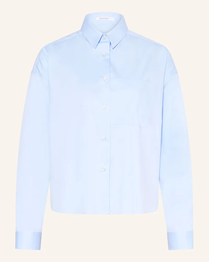 Soluzione Hemdbluse Hellblau