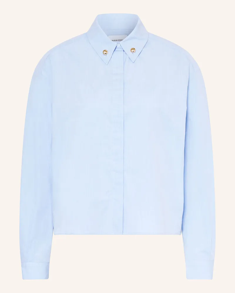 Claudie Pierlot Hemdbluse blau Hellblau