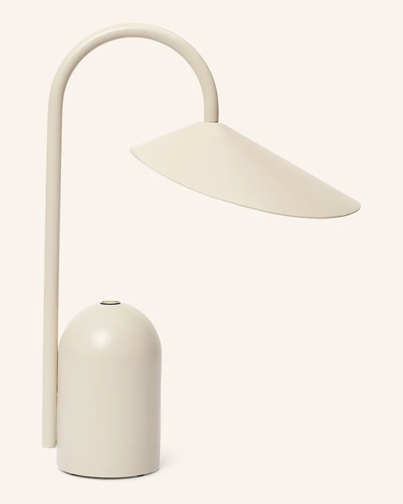 ferm LIVING Tischleuchte Arum beige Creme