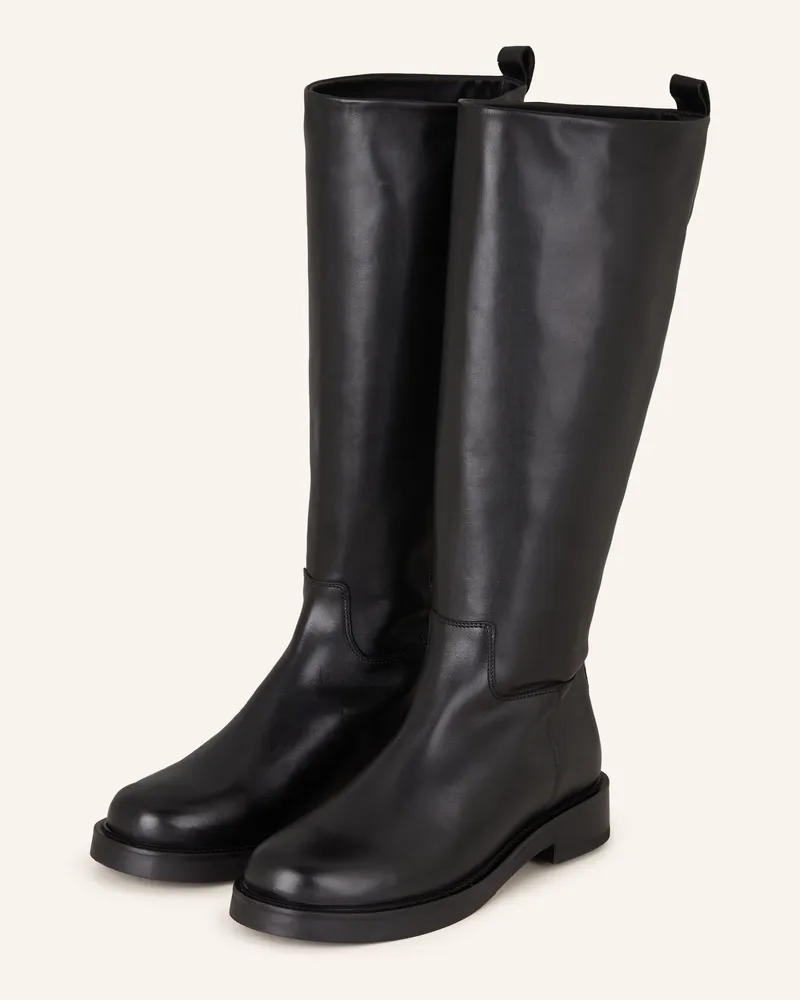 Mrs & HUGS Stiefel Schwarz