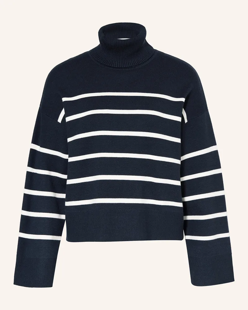 Selected Rollkragenpullover Dunkelblau