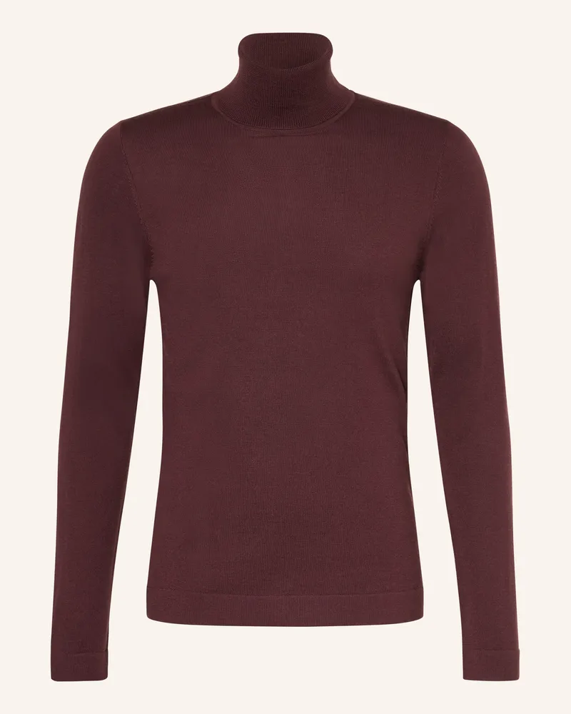 Drykorn Rollkragenpullover Joey rot Dunkelrot