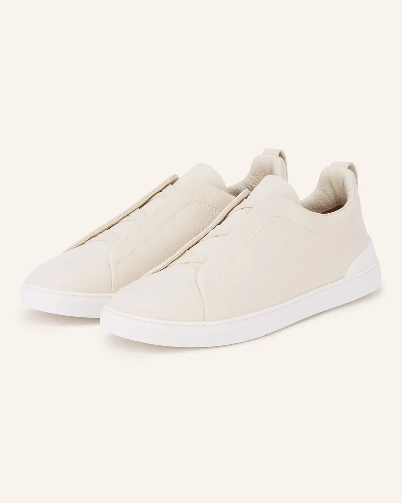 Ermenegildo Zegna Sneaker weiss Creme