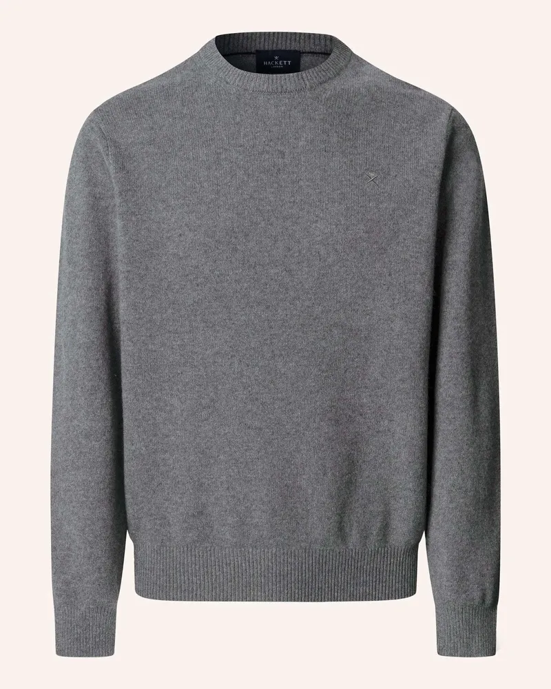 Hackett Pullover LAMBSWOOL CREW Grau