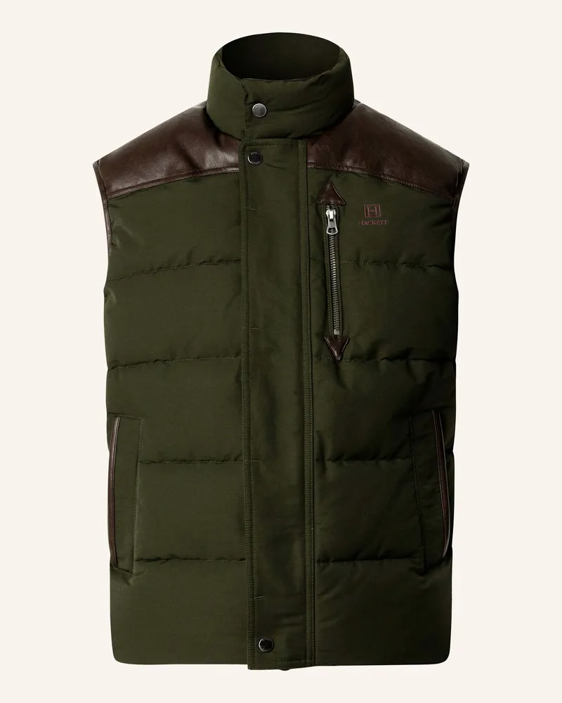 Hackett Gilet H Country Gilet gruen Grün