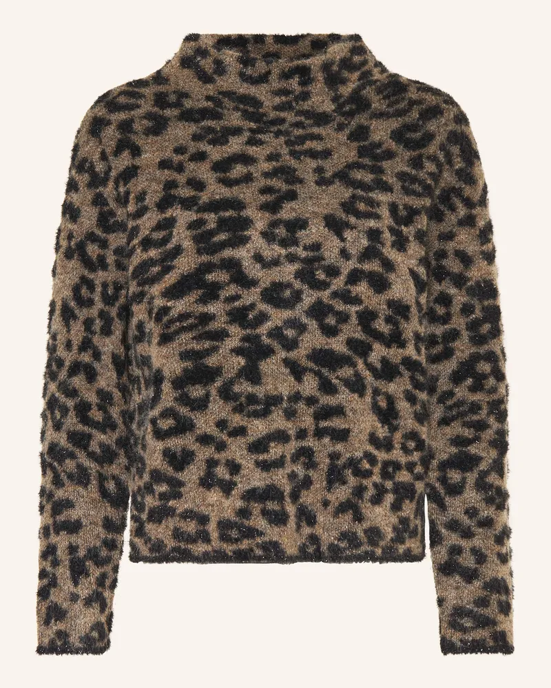 Princess goes Hollywood Pullover mit Glitzergarn Braun