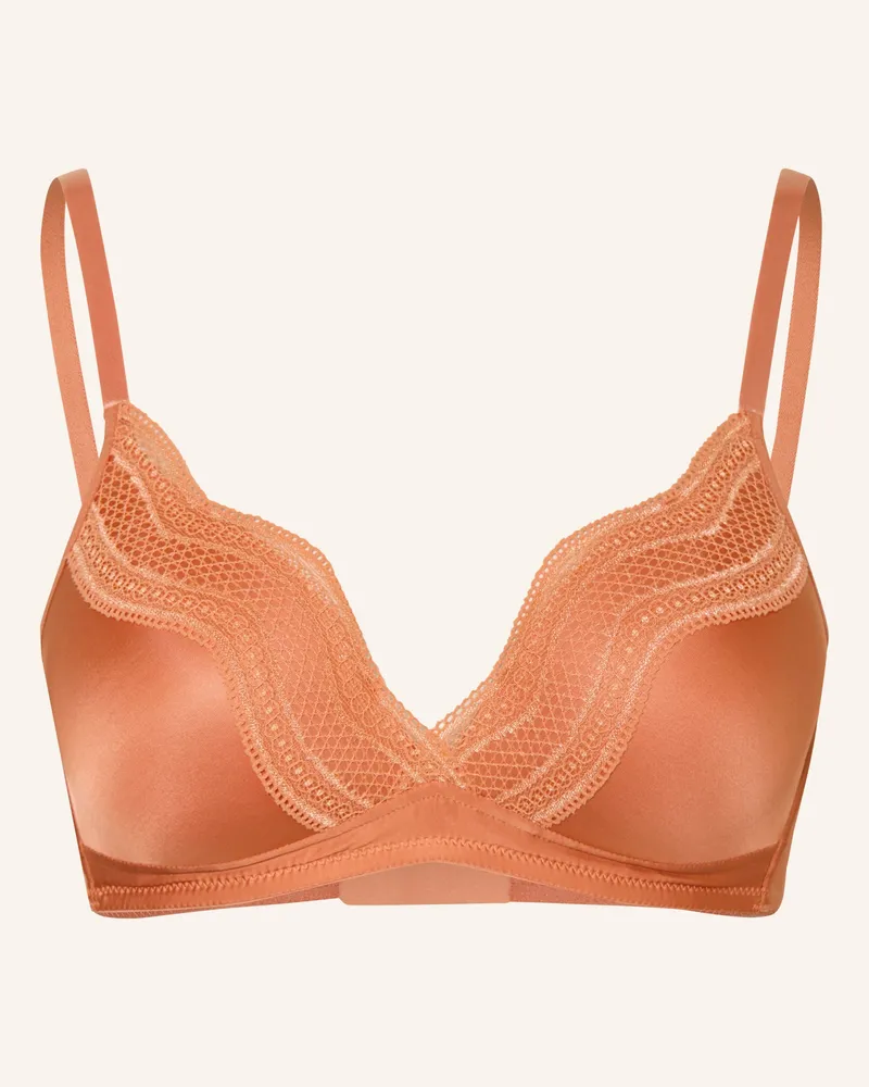 Hanro Triangel-Bh Cira orange Lachs