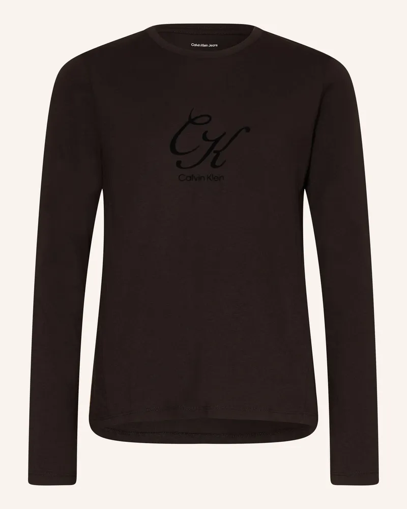 Calvin Klein Longsleeve schwarz Schwarz