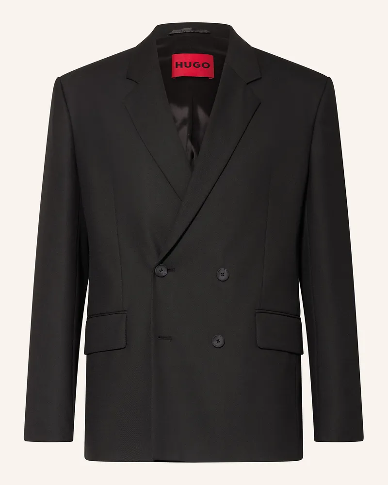 HUGO BOSS Anzugsakko Karlo Modern Fit schwarz Schwarz
