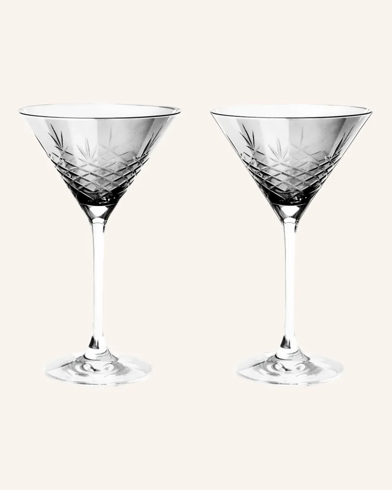 FREDERIK BAGGER 2er-Set Cocktailgläser CRISPY COCKTAIL Grau