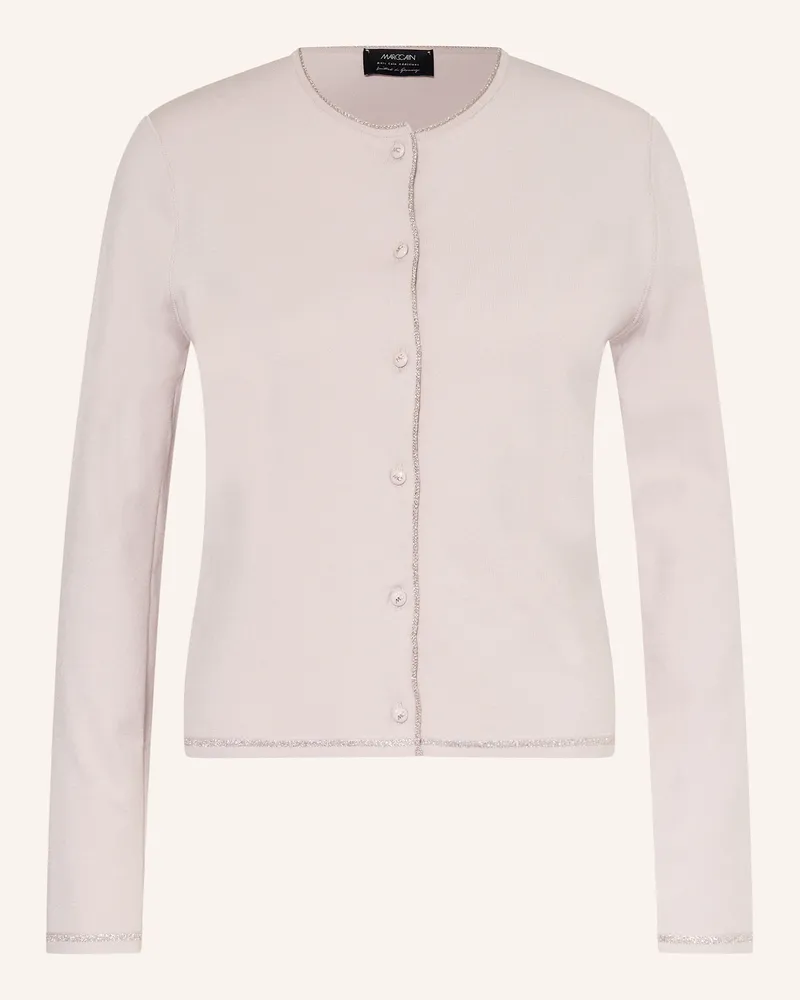 Marc Cain Strickjacke Mit Glitzergarn beige 702