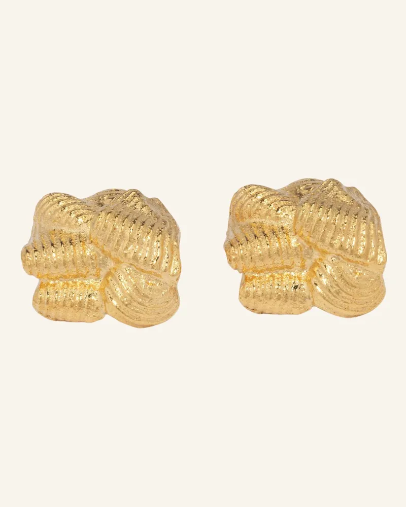 Completedworks Ohrstecker NOTSOMUCH BUTTERCREAM (OR, THE ICING ON THE CAKE) by GLAMBOU Gold