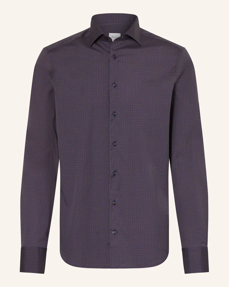 Stenströms Hemd Slimline Fit blau Dunkelblau