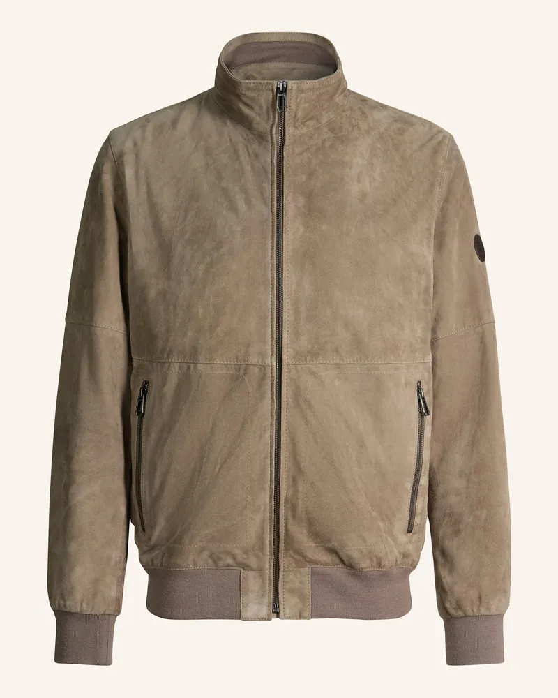 JOOP! Lederjacke beige Beige