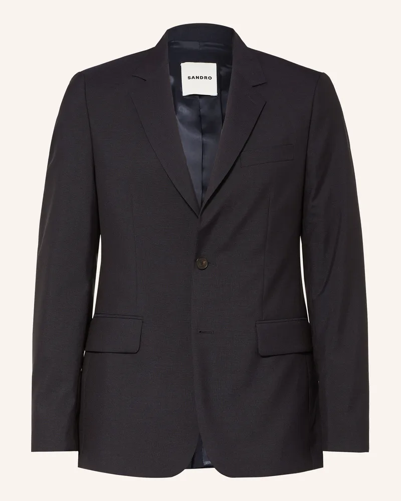 Sandro Sakko Slim Fit blau Dunkelblau