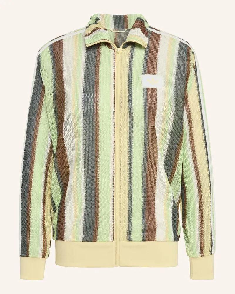 adidas Strickjacke Summer Glow Knitted Firebird gelb Gelb