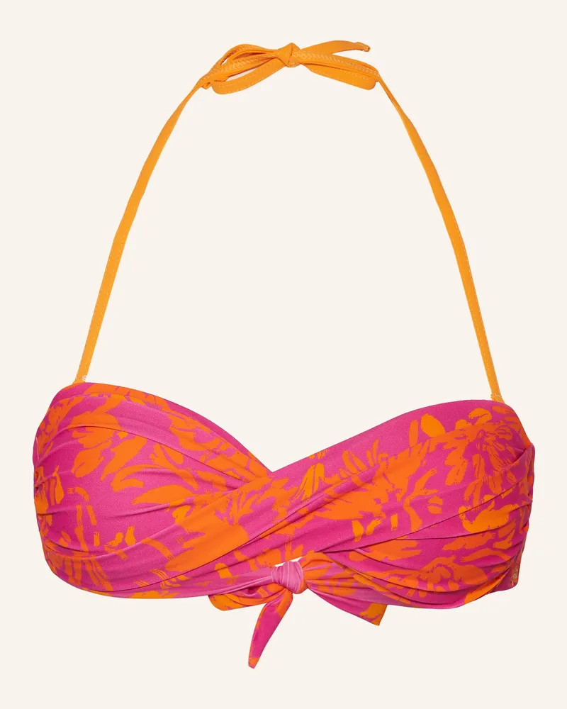 Banana Moon Bandeau-Bikini-Top ALTHEA BORO Pink