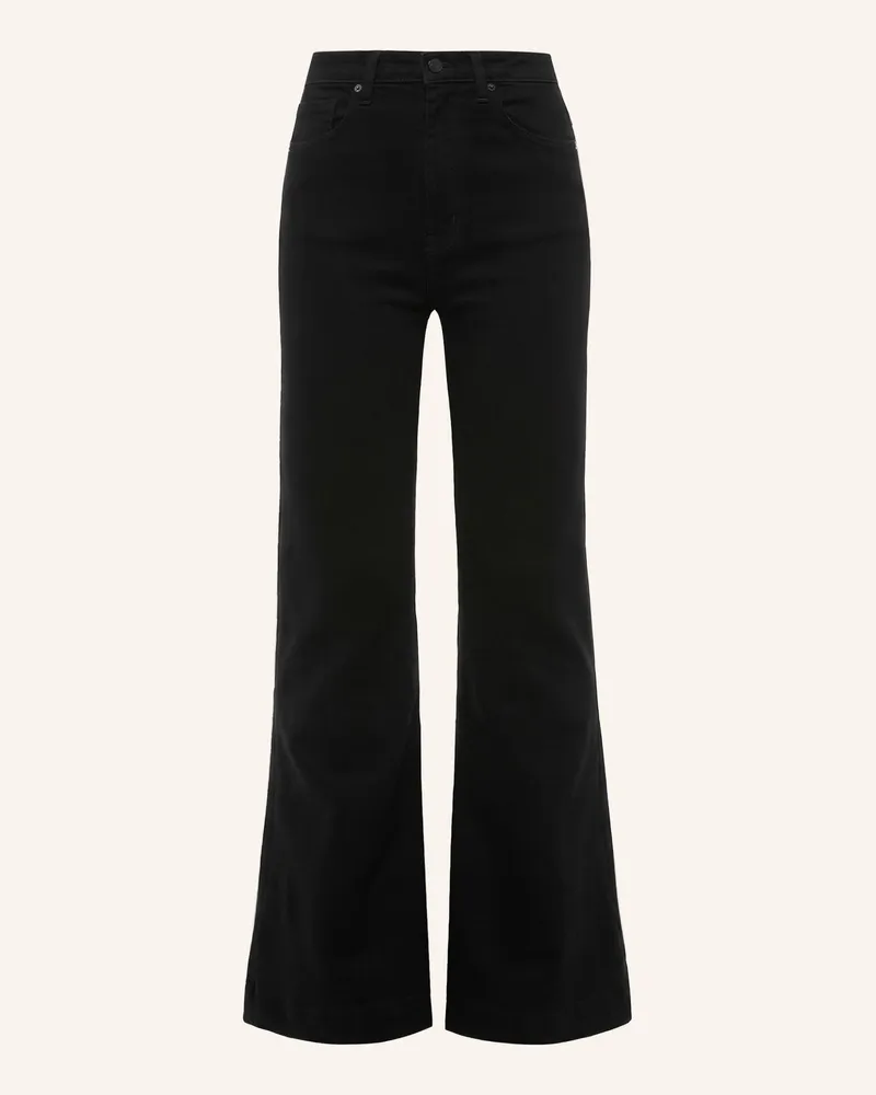7 for all mankind Jeans Modern Dojo Flare Fit schwarz Schwarz