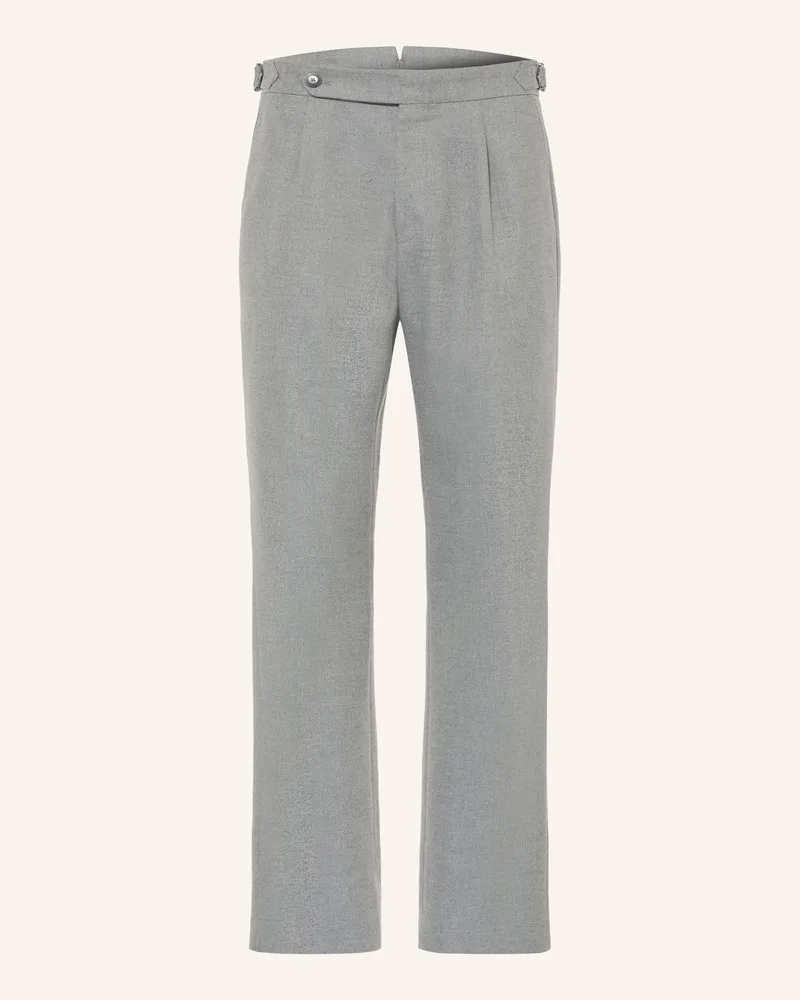 HUGO BOSS Hose Perino Tapered Fit grau Grau