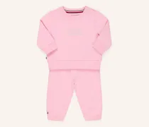 Set: Sweatshirt Und Sweatpants rosa