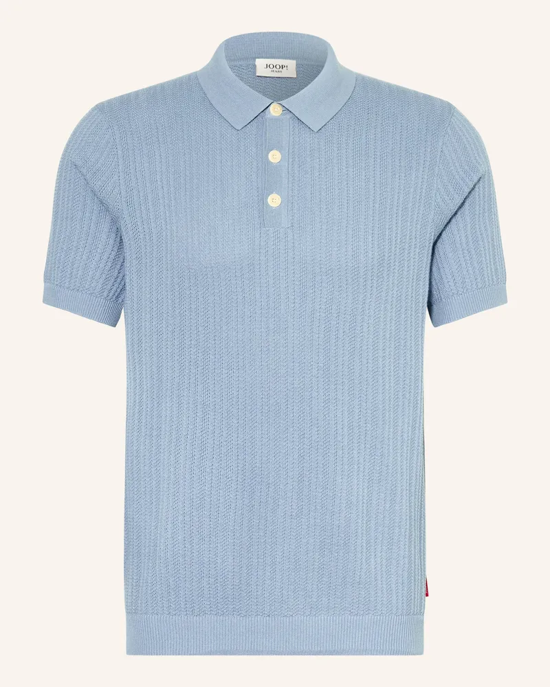 JOOP! Strick-Poloshirt Colinor blau Hellblau
