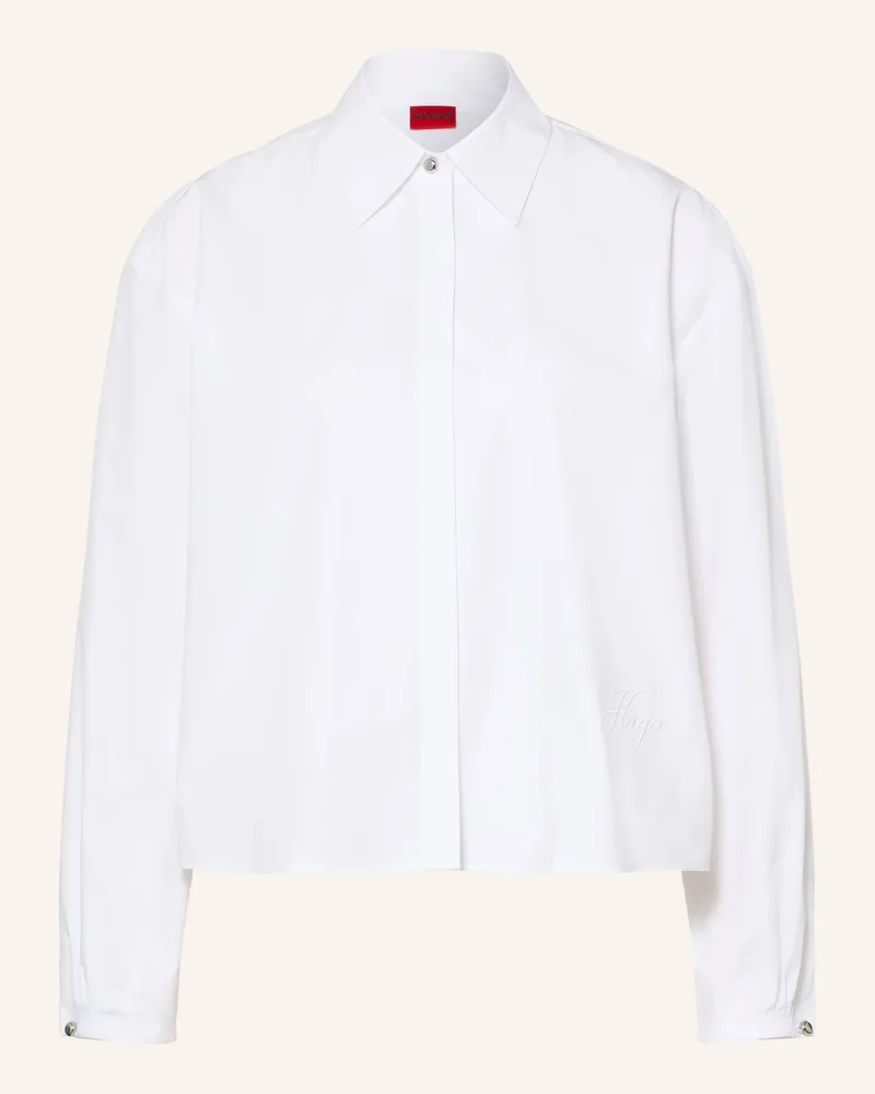HUGO BOSS Hemdbluse Endeka weiss Weiss