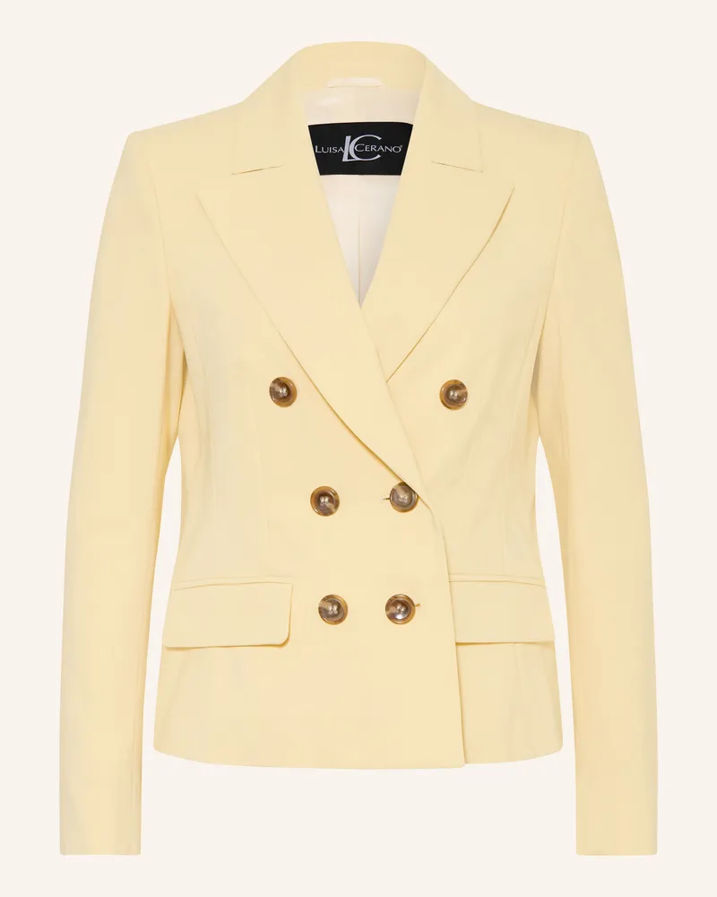 Luisa Cerano Blazer gelb Gelb