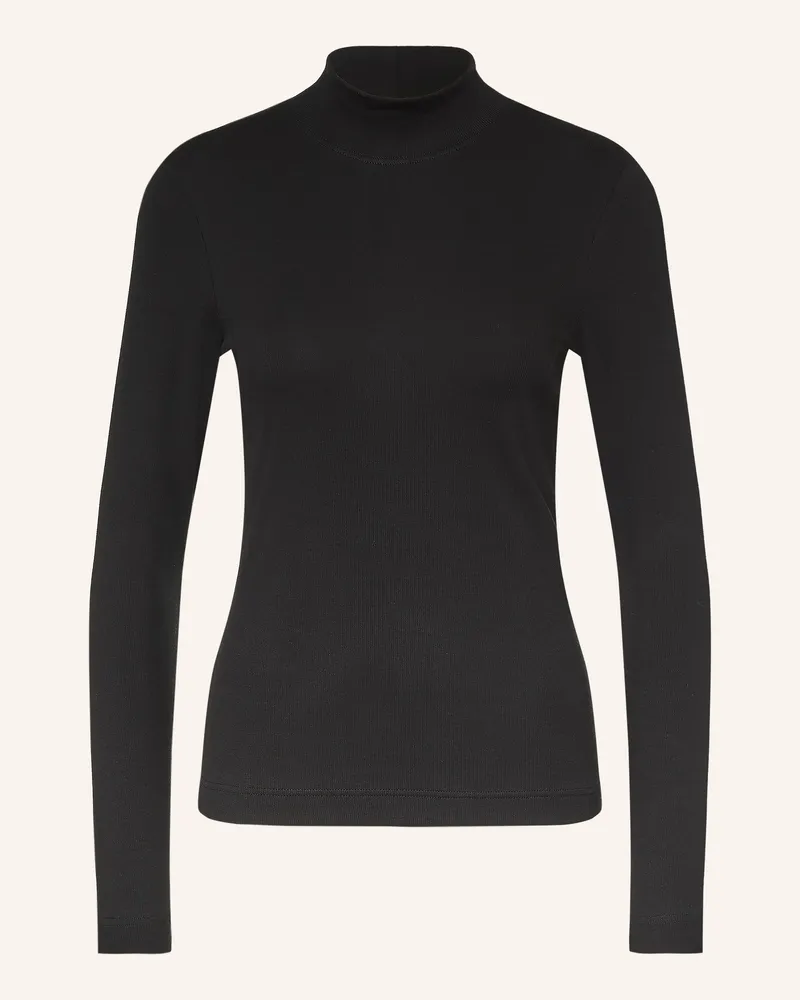 Efixelle Longsleeve schwarz Schwarz