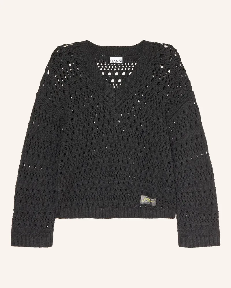Ganni Pullover Schwarz