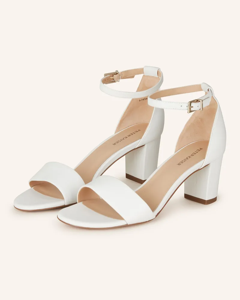 Peter Kaiser Sandaletten Verona weiss Weiss