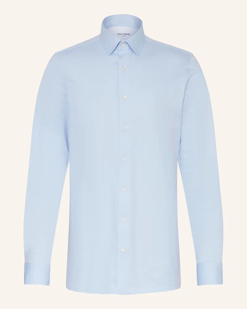 Olymp Jerseyhemd Luxor 24/Seven modern fit Hellblau