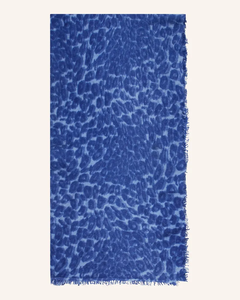 Mala Alisha Cashmere-Schal ANIMAL LIFE Dunkelblau