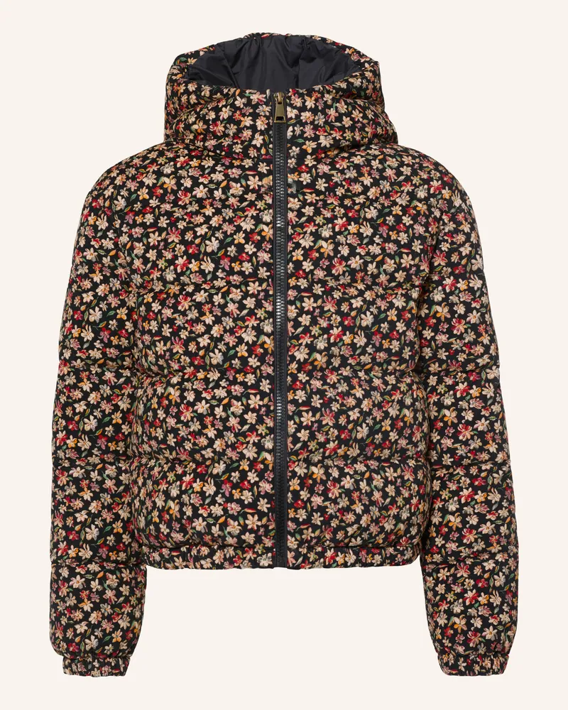 Moncler Daunenjacke Nirea Aus Cord braun Schwarz