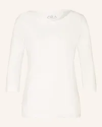 ZAíDA Shirt mit 3/4-Arm Weiss