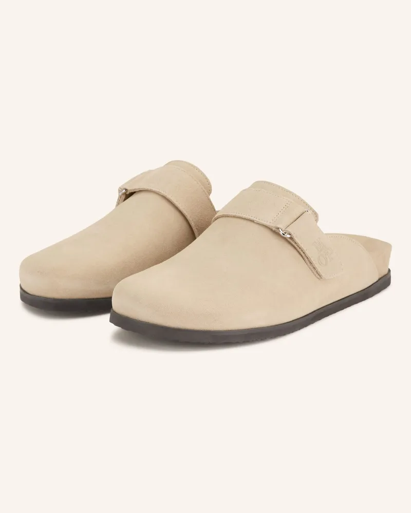 Marc O'Polo Pantoletten beige Beige
